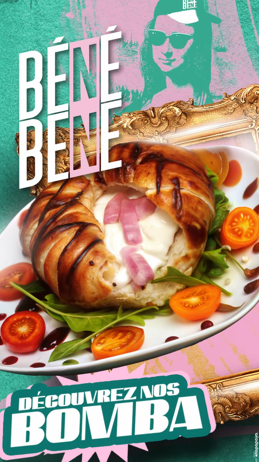 Béné Béné — écran spot 1