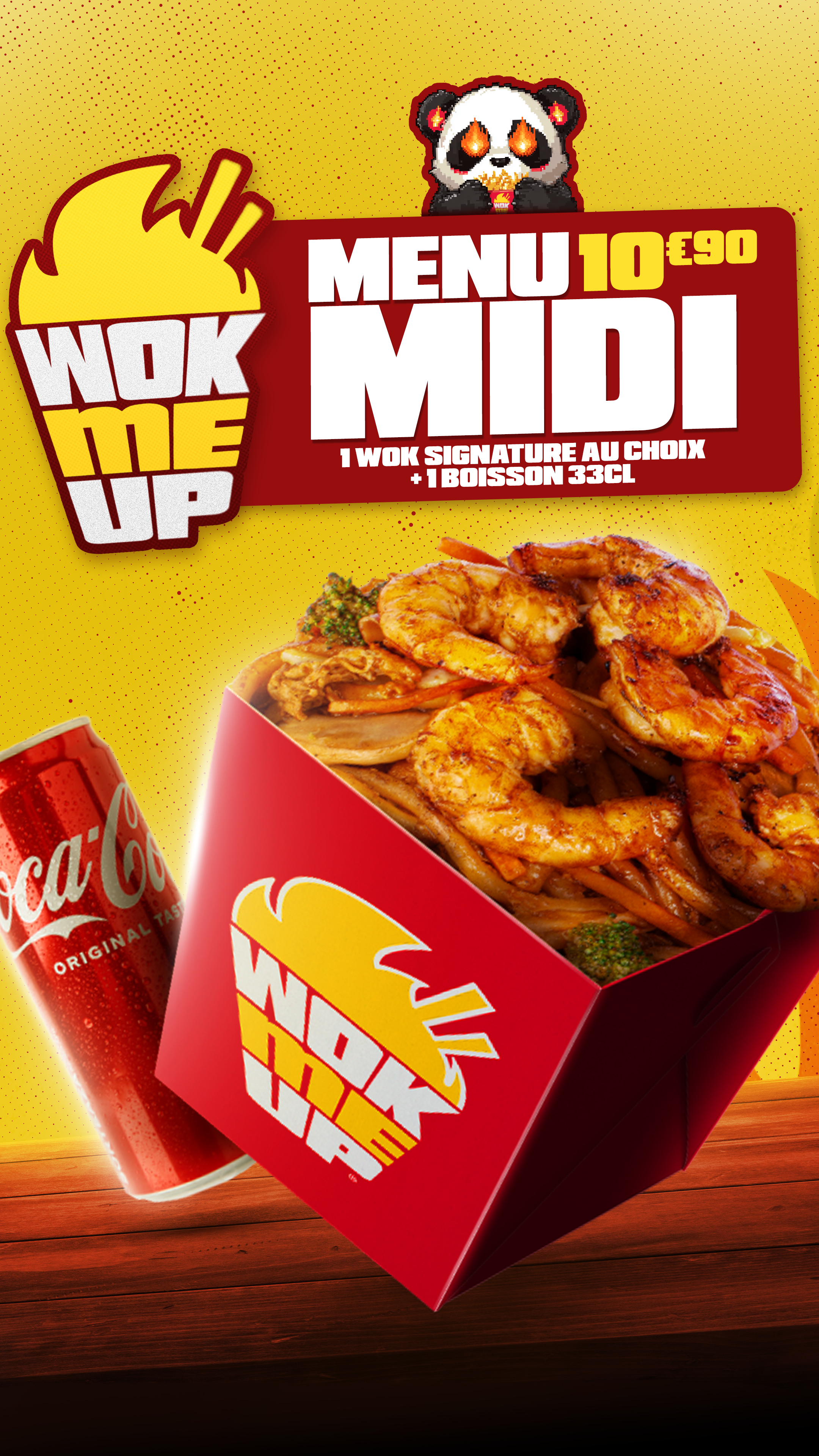 Wok Me Up — écran spot 3